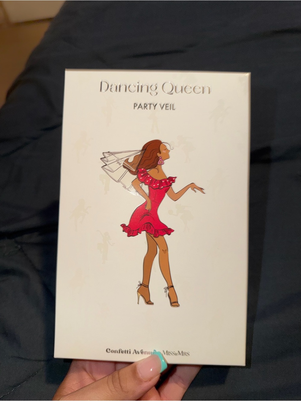 Dancing Queen Party Veil – Hot Pink
